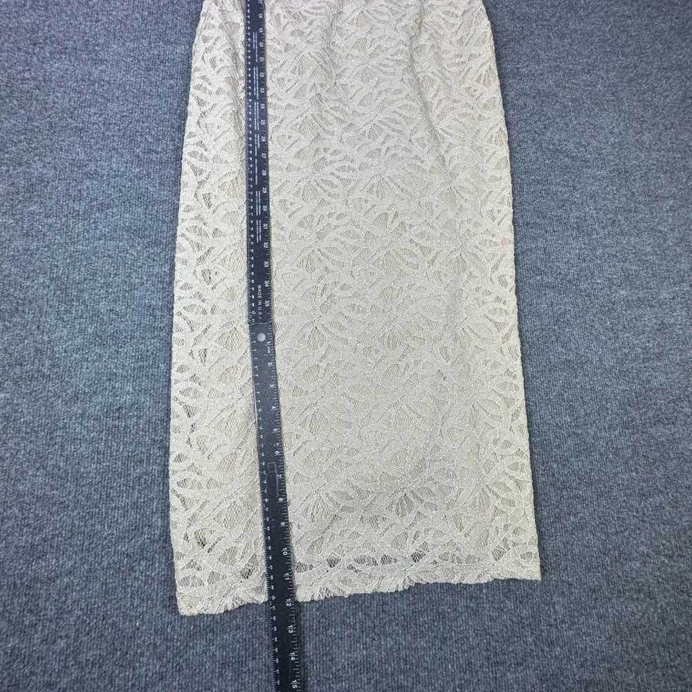 Speechless‎ Maxi Dress Womens 15 Ivory Lace Spaghetti Strap Formal Evening